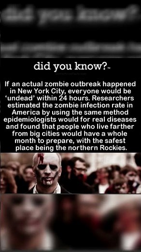 What If a Zombie Outbreak Started Today? 🧟‍♂️ 24 Hours Is All It Takes