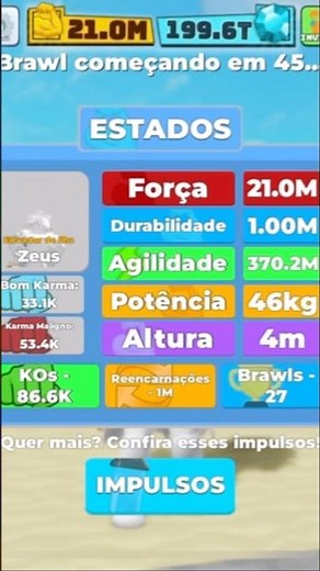 PEGANDO 1M DE REBIRTHS NO MUSCLE LEGENDS | Roblox