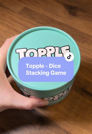 Enjoy Hours of Fun with Topple Dice Stacking Game