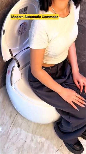 Aisa Commode kabi dekha | Automatic Commode| Modern Automatic Commode #shorts