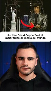 Así hizo David Copperfield el mejor truco de magia del mundo 🪄😨#magia #trucorevelado #magicrevealed #davidcopperfield #alonsovisual | Alonso Visual