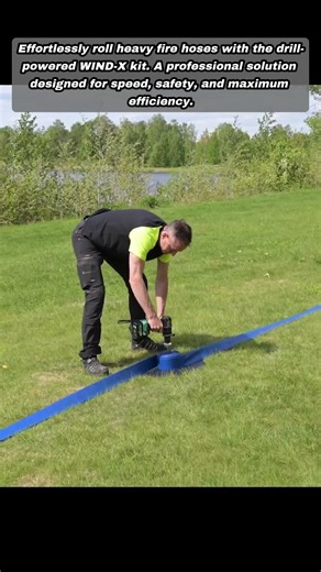 Professional Solution For Quick Fire Hose Rolling And Storage