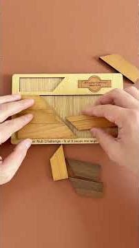 Can you put the eighth piece into the box?#Puzzles #IQ #iqtest