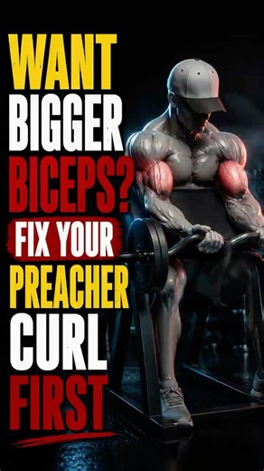 Want Bigger Biceps? Fix Your Preacher Curl First... #shorts