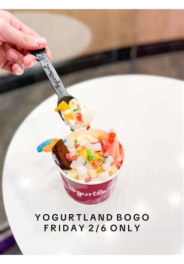 Celebrate International Frozen Yogurt Day with BOGO!