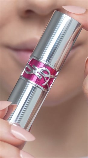 YSL Beauty: Candy Glaze Shade 13 Lipstick Tutorial