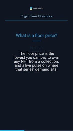 What is a Floor Price? (NFT)| Crypto Terms Explained