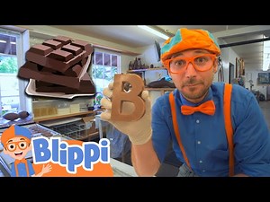 Blippi Visits A Chocolate Factory | Educational Videos For Kids - Videos For Kids