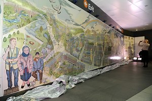 TiledScapes - Glasgow Hillhead Station Mural