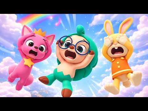 Terminal Velocity: Why Are Pinkfong and Friends Falling Without Parachutes? 🤫🪂