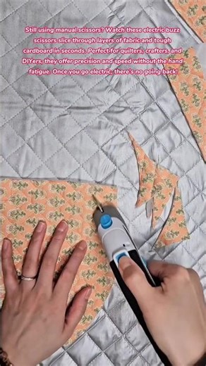 Cut Like Butter! ✂️⚡ The Ultimate Cordless Electric Scissors #tools #tips #tricks #how #diy #asmr