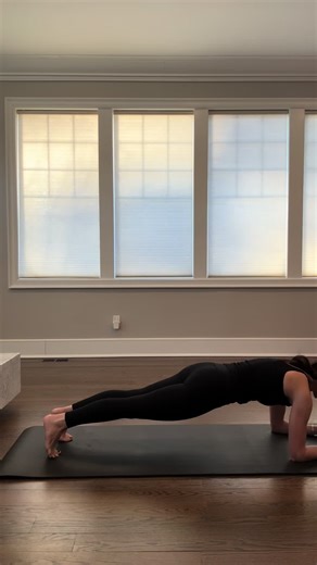 If planks feel easy, try this. Toe tap outs → plank jacks = full core shoulders 🔥 Save it & try 20 each. #plankchallenge #coreworkout #athomeworkout #fitnesstok #pilatescore