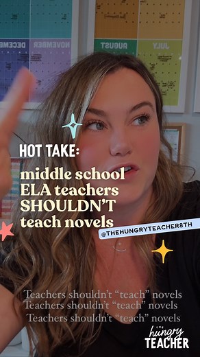 Too often, “teaching a novel” turns into marching through every chapter, quizzing students on plot details, and forcing sticky-note annotations until even we’re bored of the book. Meanwhile, kids are over here thinking, “Why would I actually read this when I can just check ChatGPT, SparkNotes, or TikTok recaps?” And honestly? They’re not wrong. If the only thing students need to get by is a quick summary, why would they ever finish the book? That’s exactly why I don’t believe in “teaching the bo