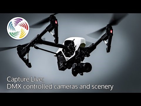 Capture Live: DMX controlled cameras and scenery