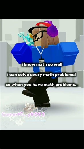im actually bad at math its the worst lesson