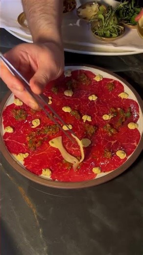 Beef Carpaccio with Salsa Tonnato 🥩 | Chef Demo