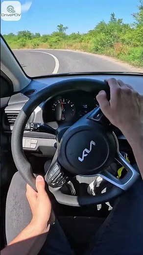 POV Experience Kia Rio 1.2 84HP #drivepov #acceleration #automobile #testdrive #kiario