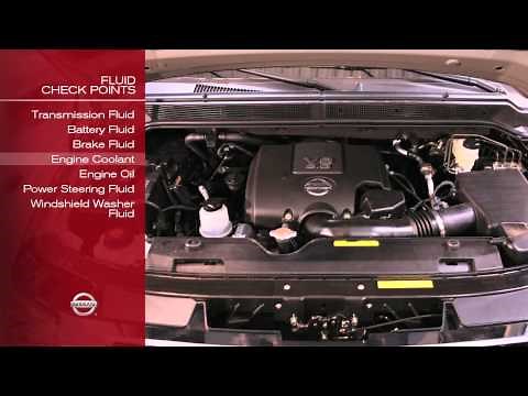 2012 NISSAN Titan - Fluid Check Points