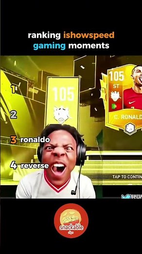 ranking ishowspeed gaming moments