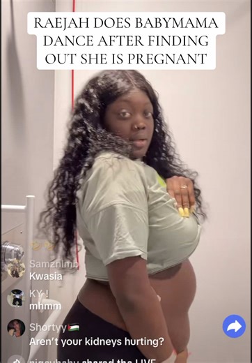 Raejah Celebrates Pregnancy with a Fun Baby Mama Dance