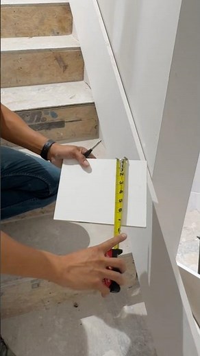 How to make skirt board on stairs