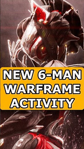 NEW 6-Man WARFRAME ACTIVITY