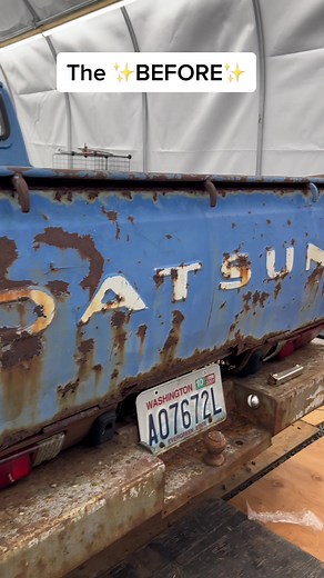 Restoration Project: Datsun Pickup 1960 Stepside Transformation