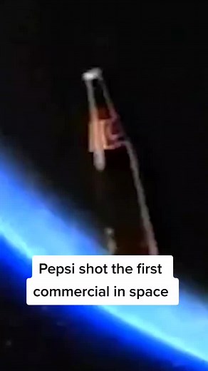 Pepsi's Historic Commercial Filmed in Space