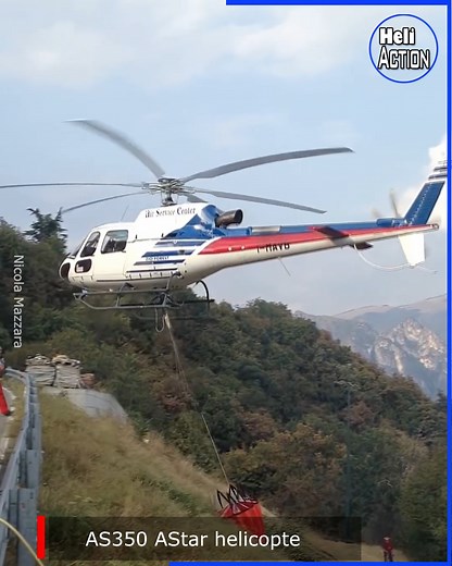 AS350 AStar helicopter hovering | Helicopters Action