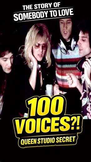 How Queen Created a 100-Voice Choir | The Story of Somebody to Love #Queen RockHistory#musicfacts