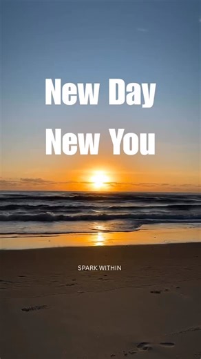 Spark Within on Instagram: "Every sunrise isn’t just a new day — it’s a new chance to become better than yesterday A New Chance Every Morning New Day. New You Every sunrise is a reminder that life is giving you another chance — a chance to improve, grow, and become better than yesterday. Don’t waste today thinking about yesterday. Use this moment. Use this morning. 🌅 If this message inspired you, like the video,follow for daily motivation Let’s grow together 💪✨ sunrise motivation,new beginning