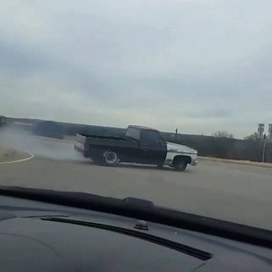 Owner IG: @hollandchris07 Frankenstein power makes my slicks go round’. | Muscle Trucks