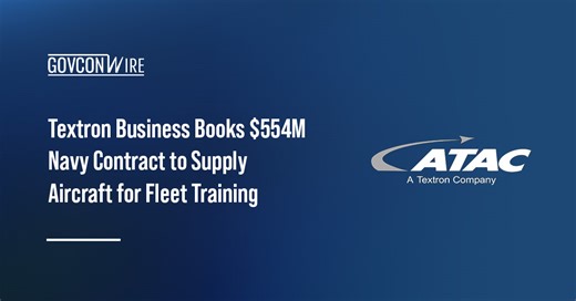 Textron Business ATAC Books Navy Aircraft Supply Contract