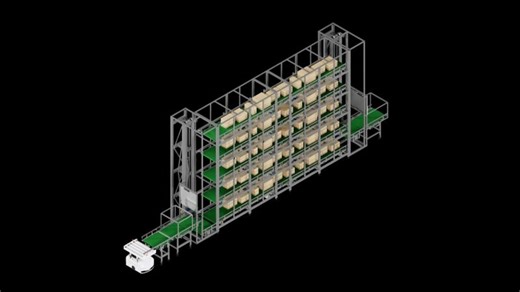 NORCAN - Smart In and Go - Solution de stockage temporaire intelligente | Sherpa Mobile Robotics (SMR)