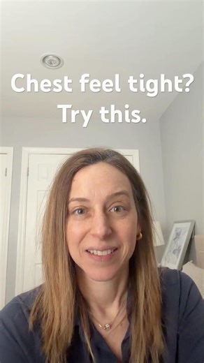 Chest tight from worry and anxiety? Try this 5-Breath Mom Reset 🤍