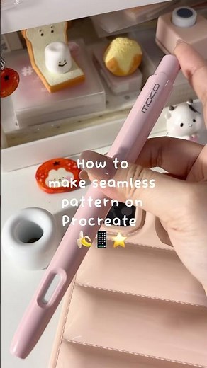 Seamless pattern tutorial on Procreate ☺️ #ipad #procreate #tutorial