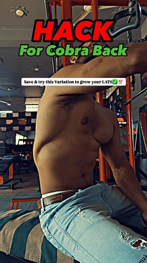 🔥 HACK for COBRA BACK! Want that wide, flared lat look? Try this variation and feel the stretch and contraction like never before 💪 ✅ Save it, try it, and tag a friend who needs to grow their back! Consistency smart variations = next-level gains 🐍💥 ⸻ Hashtags: #CobraBack #LatHack #BackDay #LatWorkout #VShapeBack #MuscleHack #BodybuildingTips #GymReelsIndia #FitnessHack #BackGains #LatsLikeWings #DesiGym #workoutvariations #FitnessCreator #biggymindia | Vineet Kala