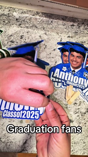 Custom Graduation Fans DIY Tutorial for Class of 2025
