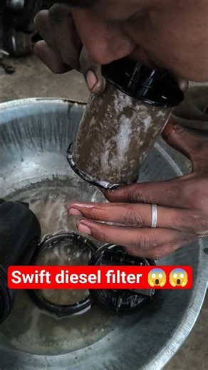 #Swift diesel filter replace#automobile #mechanic