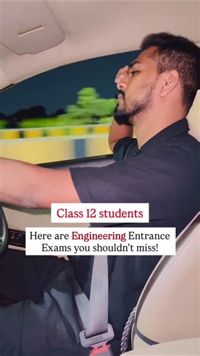 Class 12 PCM students — don’t miss these engineering entrance exams #Class12 #Engineering #Entrace