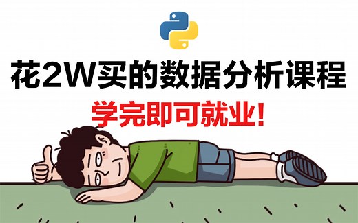 【全368集】目前B站最详细的Python数据分析_数据挖掘教程，全程干货无废话，手把手教学，学不会退出IT界！