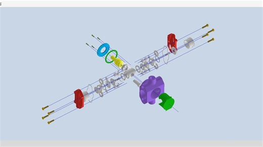 inventor爆炸图制作4