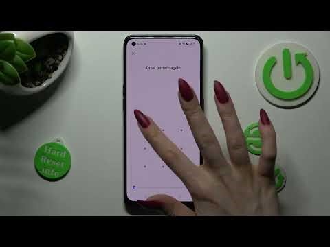 How to Set Up the Screen Lock on an OPPO Reno 8T - Lock the Screen with a Password/Pattern