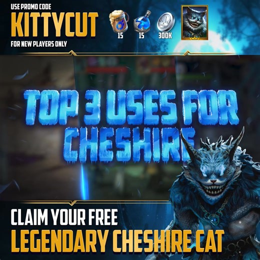 Enter the maze, face the madness - and get the Legendary Cheshire Cat for free! | Raid: Shadow Legends