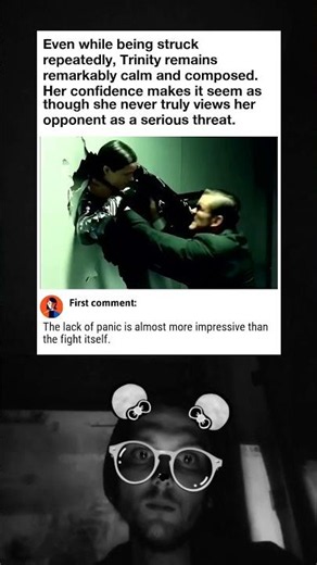 The Matrix Fight Scene Where Trinity Refuses to Show Any Fear