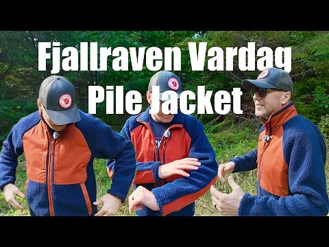Fjallraven Vardag Pile Jacket – Warm, Rugged, and Built for the Outdoors #hiking