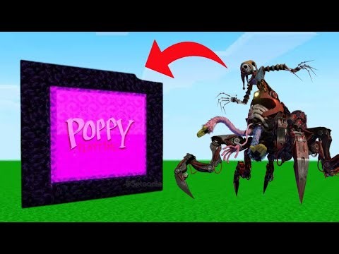 How to Make a Portal to THE PROTOTYPE Dimension (Poppy Playtime) in Minecraft PE
