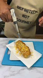 When he torches the mac & cheese you know it good! 😋 | Definitely Not Gourmet