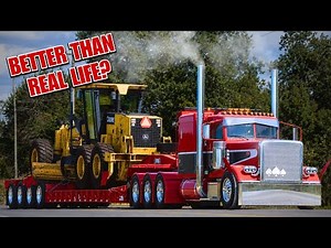 This ATS Heavy Haul Looks BETTER Than Real Life! | Peterbilt 389 Cummins X15