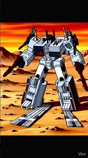 Metroplex Transforms into a City G1 transformers AI Generated